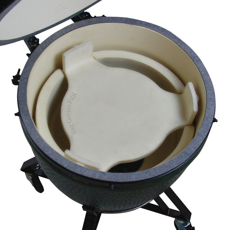 Base per Cottura Indiretta Medium Bianca Big Green Egg