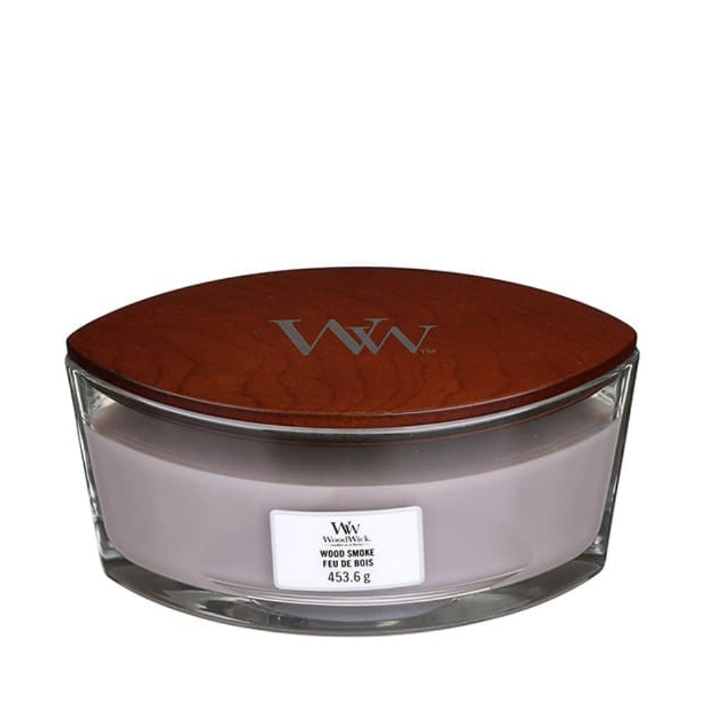 CANDELA ELLIPSE JAR WOOD SMOKE