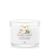 CANDELA VOTIVE IN VETRO SINGOLA COCONUT BEACH