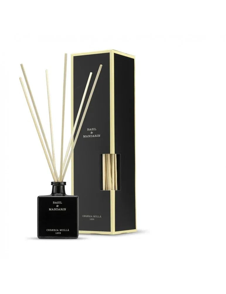 Cereria Molla Diffusore per Ambiente Basilico e Mandarino 100 ml