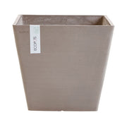 VASO QUADRATO ROTTERDAM TORTORA 20X20XH17,5CM