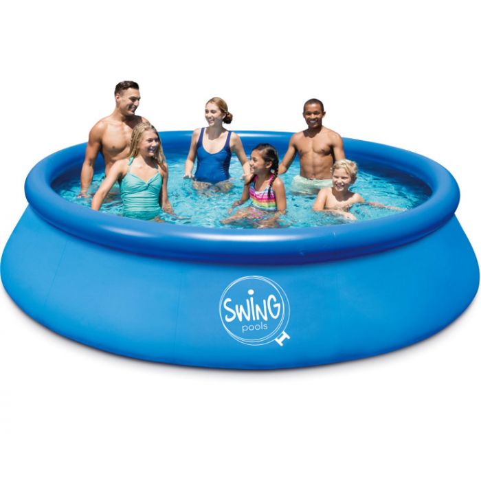 PISCINA ROTONDA GONFIABILE 244X76 CM CON POMPA FILTRO