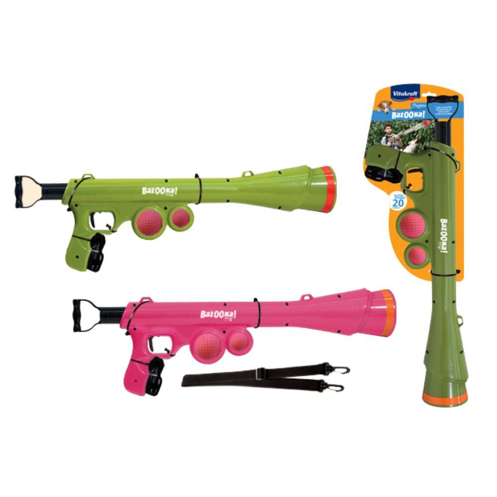 BAZOOKA FUCILE SPARA PALLINE PER CANI