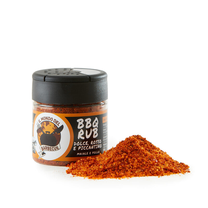 BBQ Rub Rosso e Piccantino per American BBQ MDB IL MONDO DEL BARBECUE