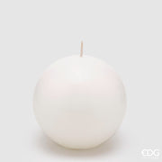 CANDELA SFERA D.10 BIANCO EDG