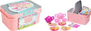 Cestino da Picnic per Bambini con Accessori - Rosa