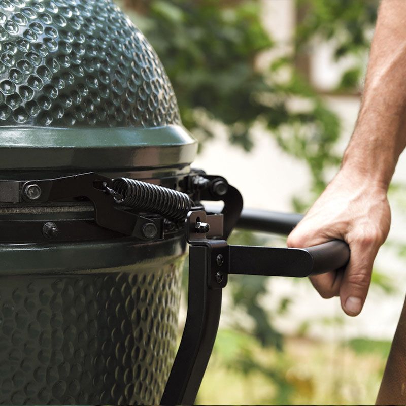 Offerta Barbecue Big Green Egg Large D 46 CM Verde con accessori