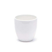 PORTAVASO CERAMICO BIANCO PER ORCHIDEE H11,5 DMAX 11CM