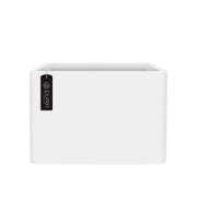VASO PURE SOFT DIVIDER BRICK 80CM BIANCO