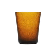 BICCHIERE DI VETRO AMBRA