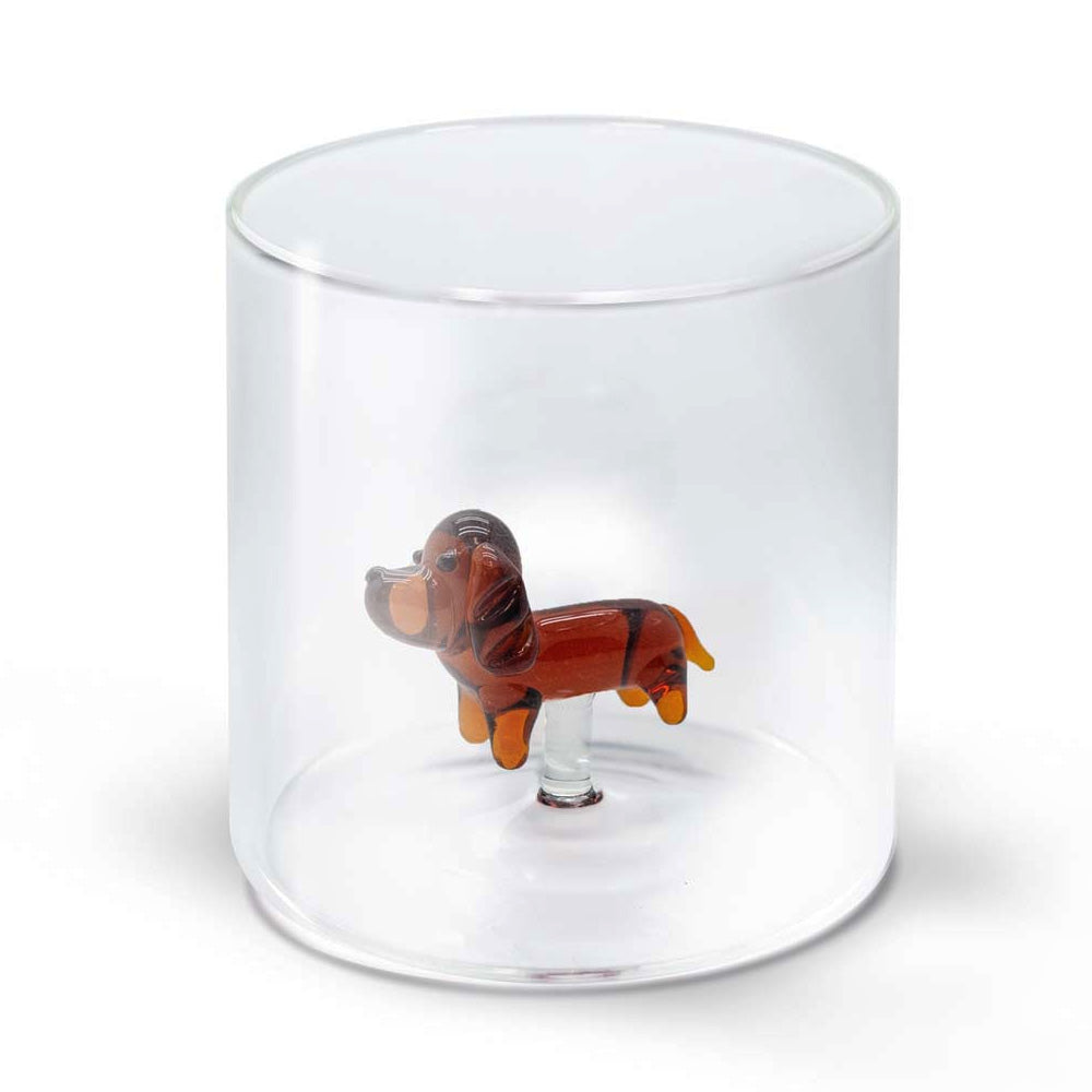 BICCHIERE IN VETRO BOROSILICATO 250ML BASSOTTO