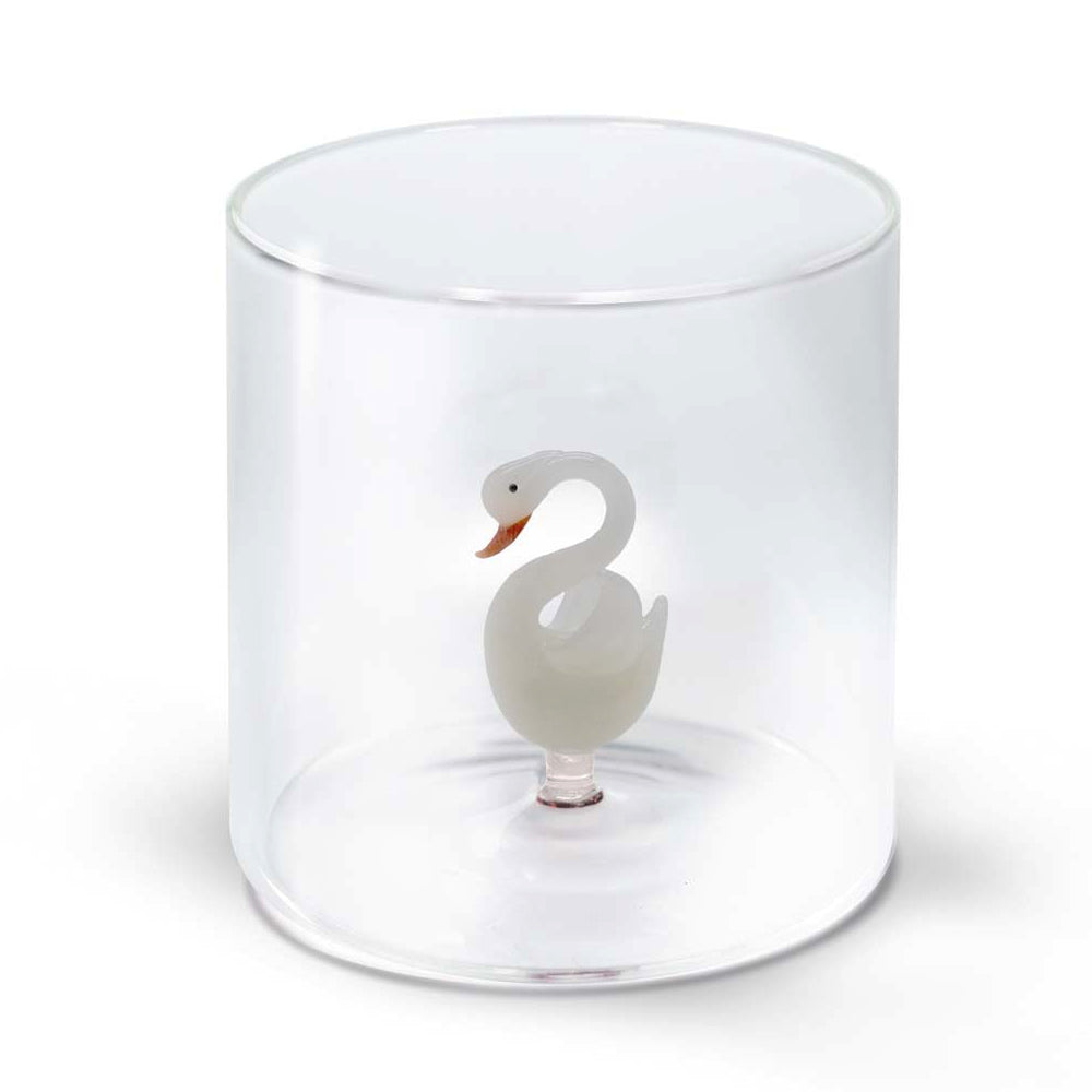 BICCHIERE IN VETRO BOROSILICATO 250ML CIGNO