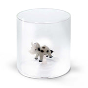 BICCHIERE IN VETRO BOROSILICATO 250ML MUCCA