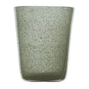 BICCHIERE IN VETRO SOFFIATO GRIGIO
