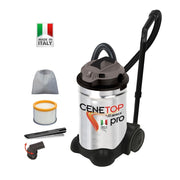 BIDONE ASPIRACENERE ELETTRICO RIBITECH CENETOP PRO 1200W