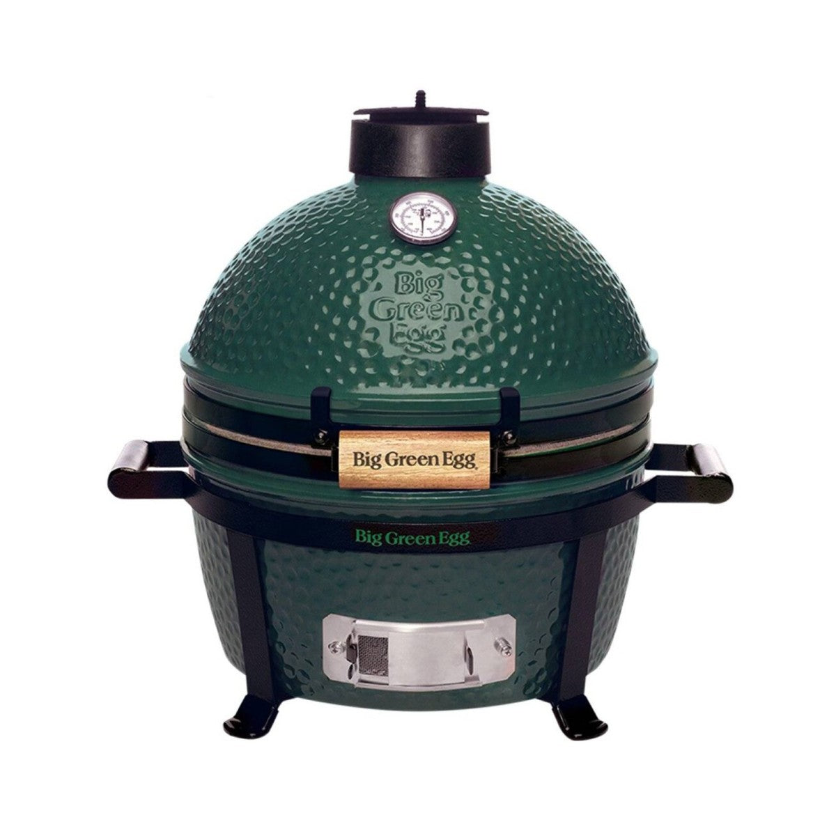 Offerta Barbecue Big green Egg Minimax D 33 CM Verde con base cottura indiretta