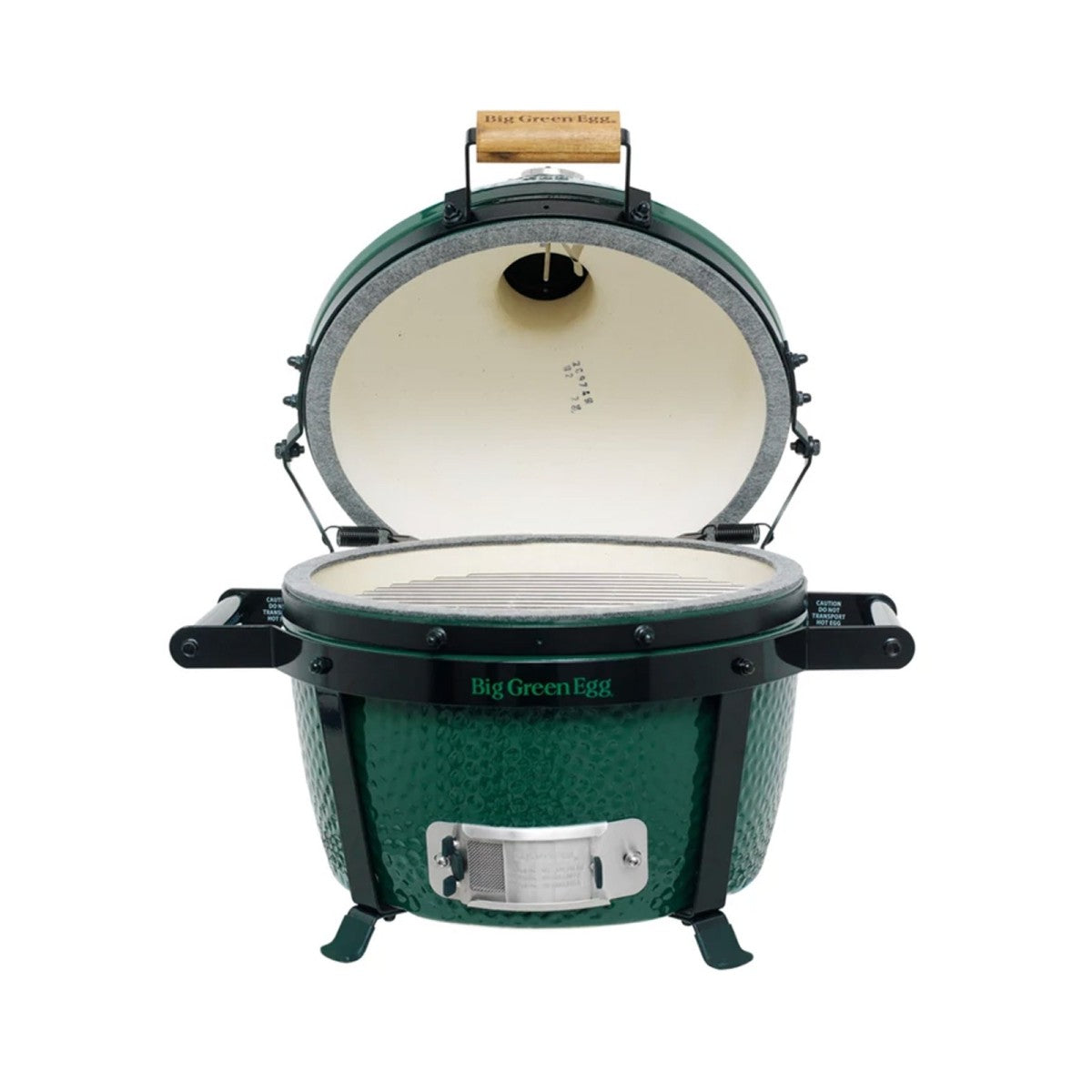 Offerta Barbecue Big green Egg Minimax D 33 CM Verde con base cottura indiretta