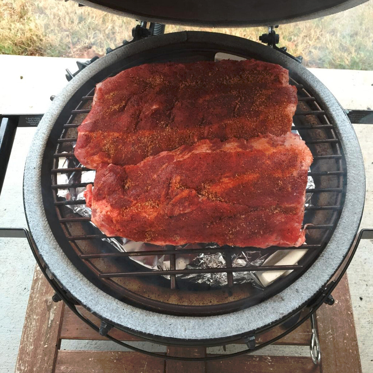 Barbecue a Carbonella Big green Egg Minimax D 33 CM Verde Big Green Egg