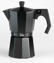 CAFFETTIERA ALLUMINIO 3 TAZZE Q.B BLACK CODE
