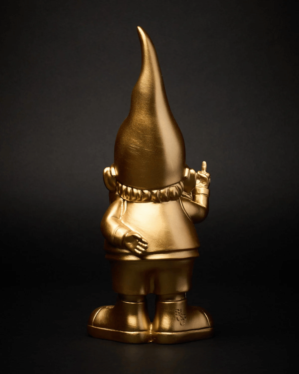 STATUETTA BERNARDO GOLD 29 CM