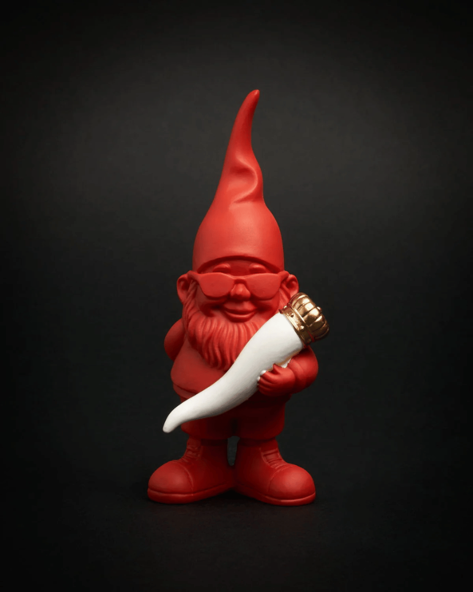 STATUETTA LUCKY RED 12 CM