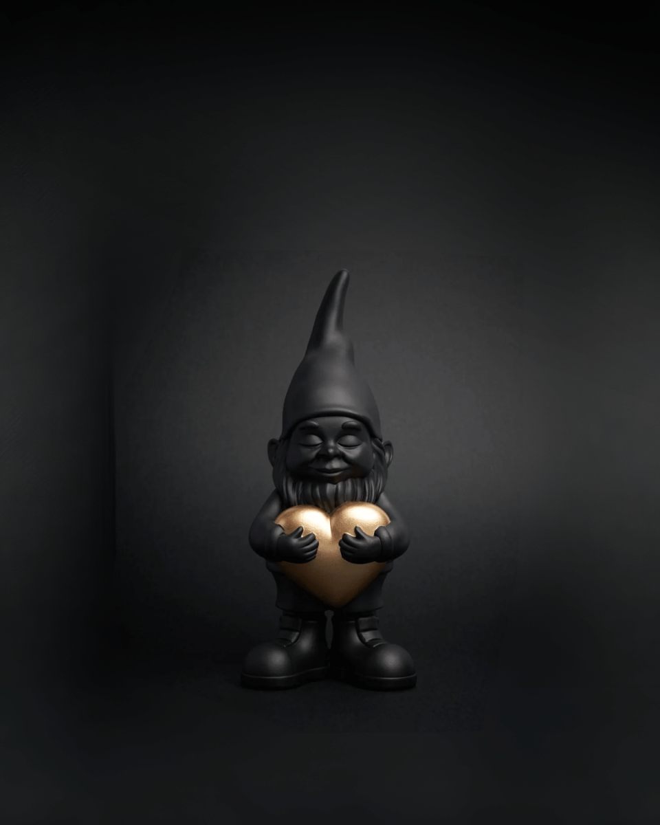 STATUETTA LOVER BLACK 12 CM