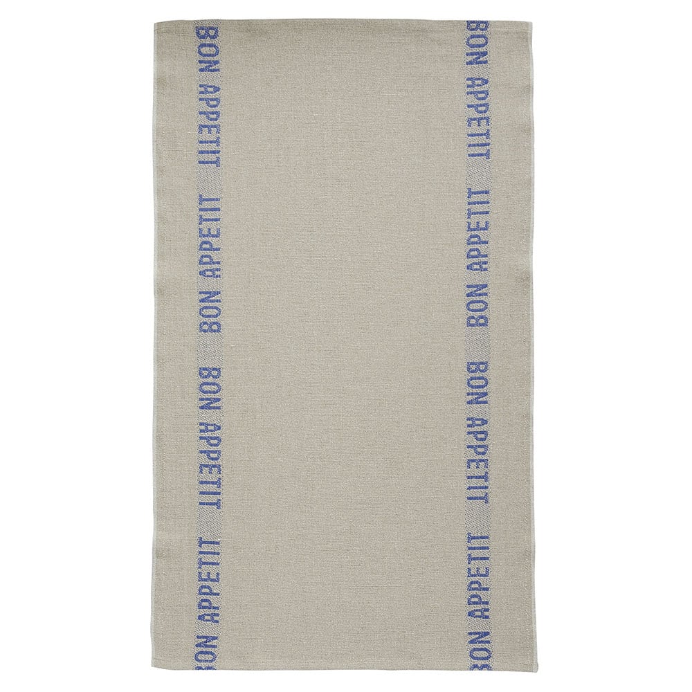 STROFINACCIO BON APPETIT 45 x 75 cm CHARVET IN LINO BLU