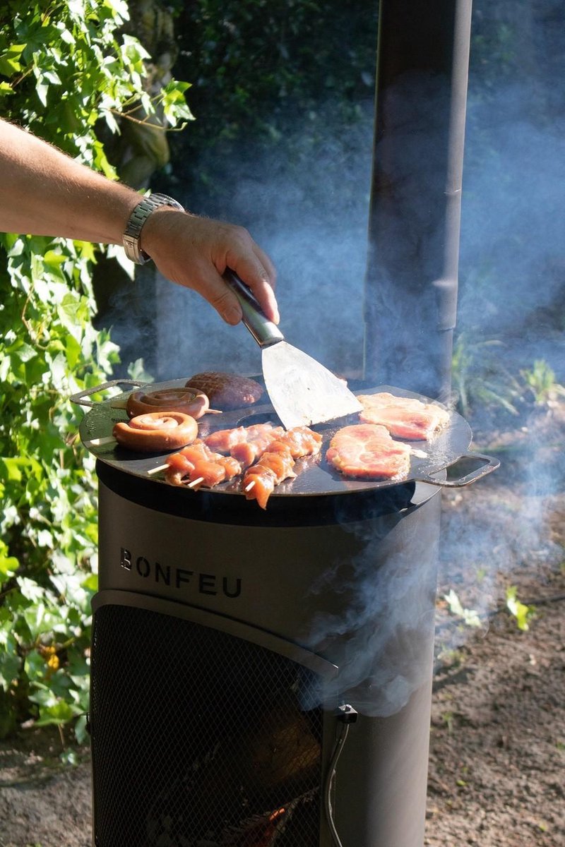 PLANCHA PER CAMINETTO DA GIARDINO Ø40CM BONFEU