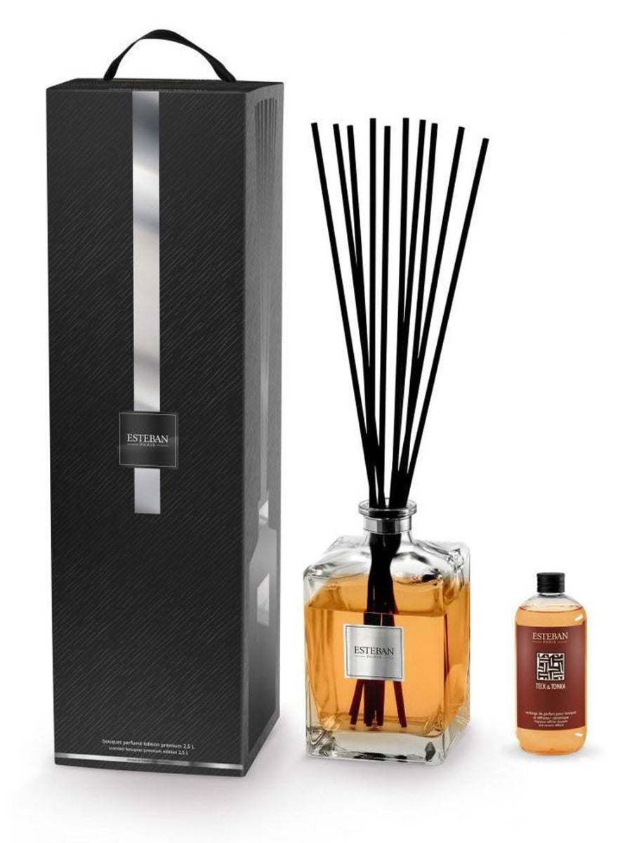 DIFFUSORE A BASTONCINO BOUQUET ED.PREMIUM 2,5LT TECK&TONKA