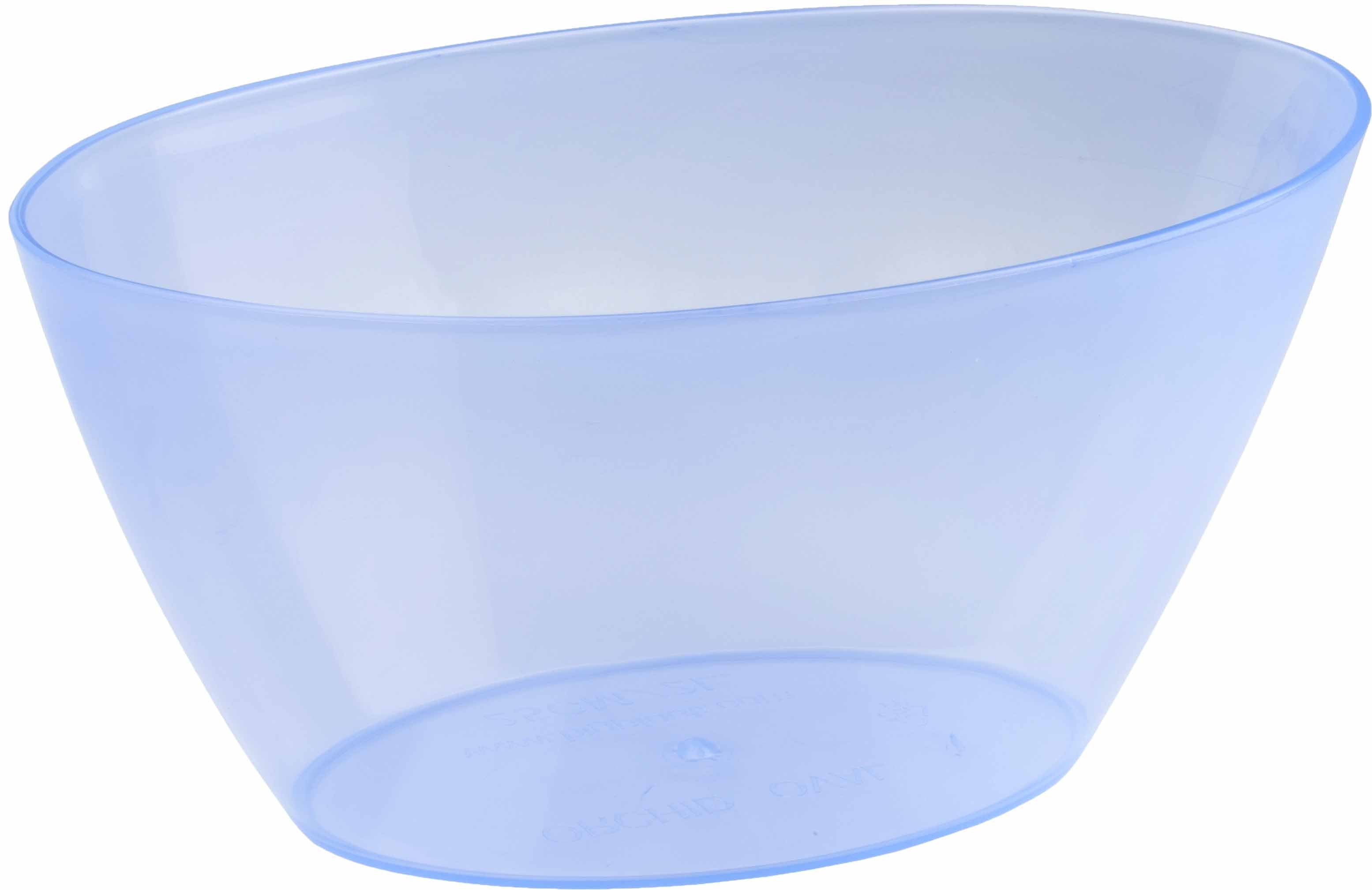 VASO OVALE LIGHT CRYSTAL 25CM COLORE A SCELTA