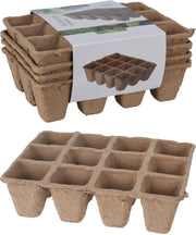 4 SEMENZAI BIODEGRADABILI 12POSTI 16CM