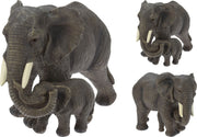Coppia di Elefanti Decorativi - 28 cm