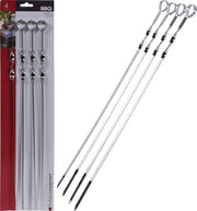SET 4 SPIEDINI CROMO 60CM PER BARBECUE