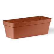 FIORIERA CASSETTA CLEO CON SUPPORTO 60CM COLOR TERRACOTTA
