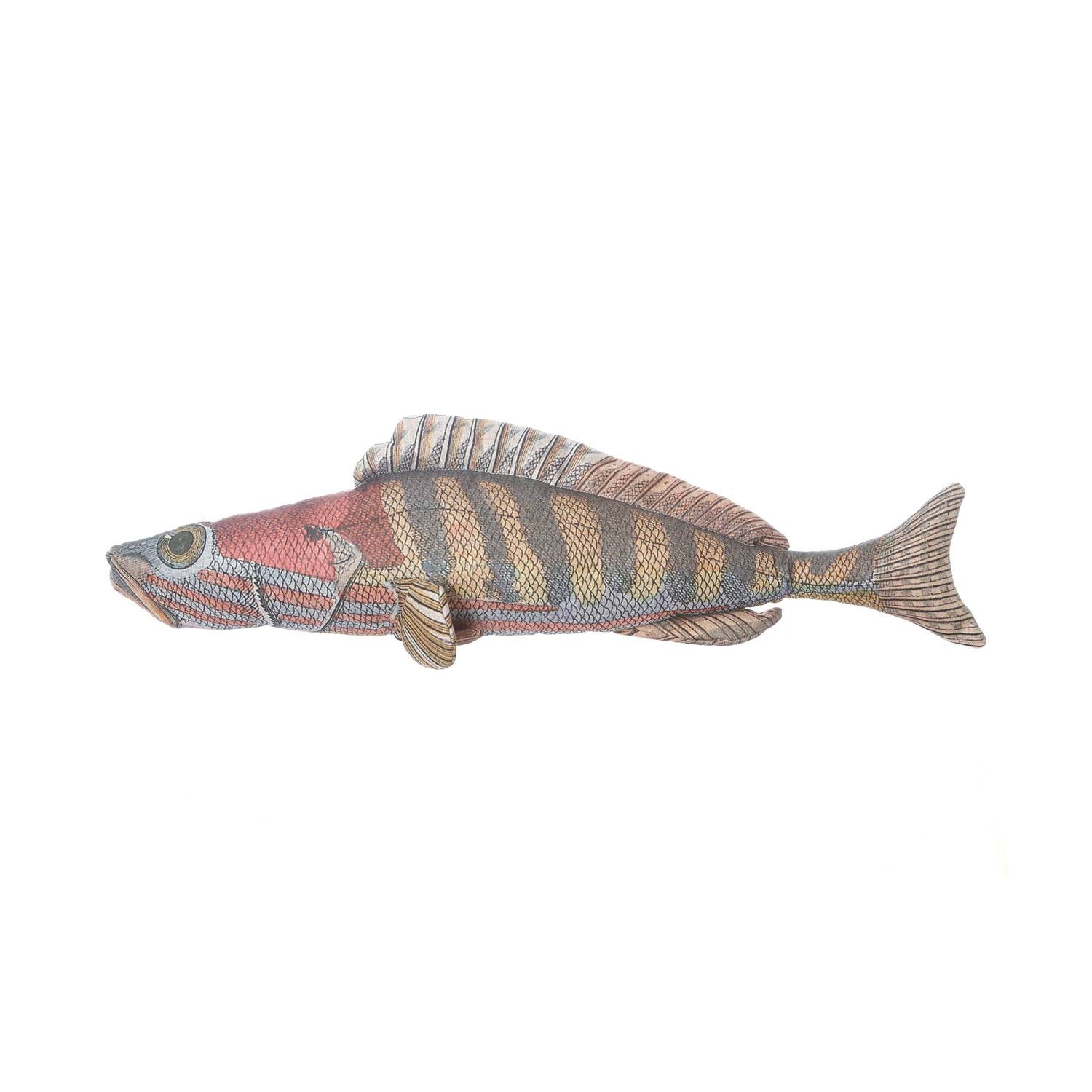 CUSCINO A FORMA DI PESCE SCORFANO 90X25 CM