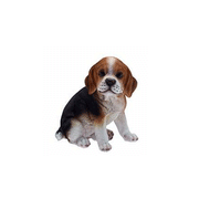 STATUA CANE ENEA 20 CM IN RESINA