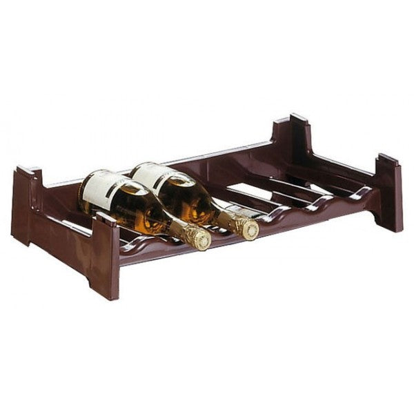CANTINETTA PORTA BOTTIGLIE MARRONE