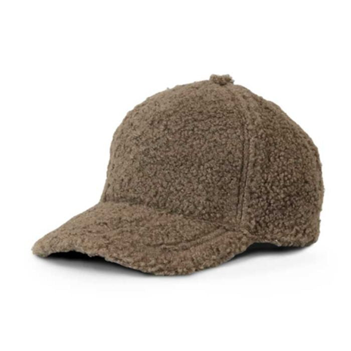 CAPPELLINO TEDDY INVERNALE, 28X22X14CM, TORTORA