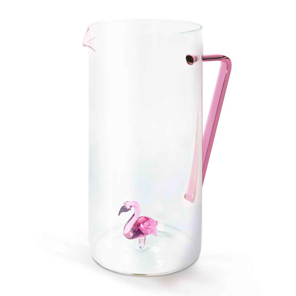 CARAFFA IN VETRO BOROSILICATO 1,2L FENICOTTERO