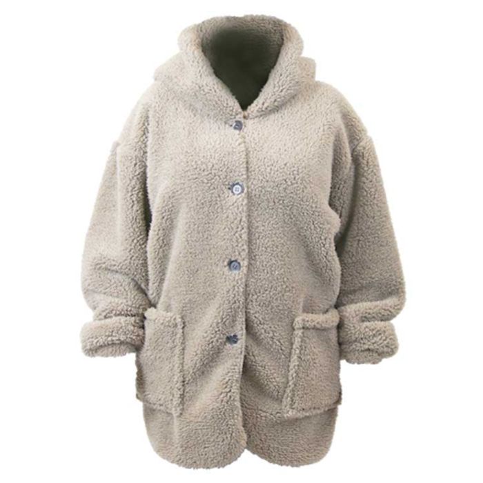 CARDIGAN, 70X87CM, GRIGIO CHIARO