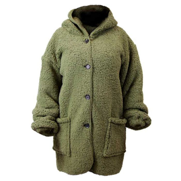 CARDIGAN, 70X87CM, VERDE OLIVA
