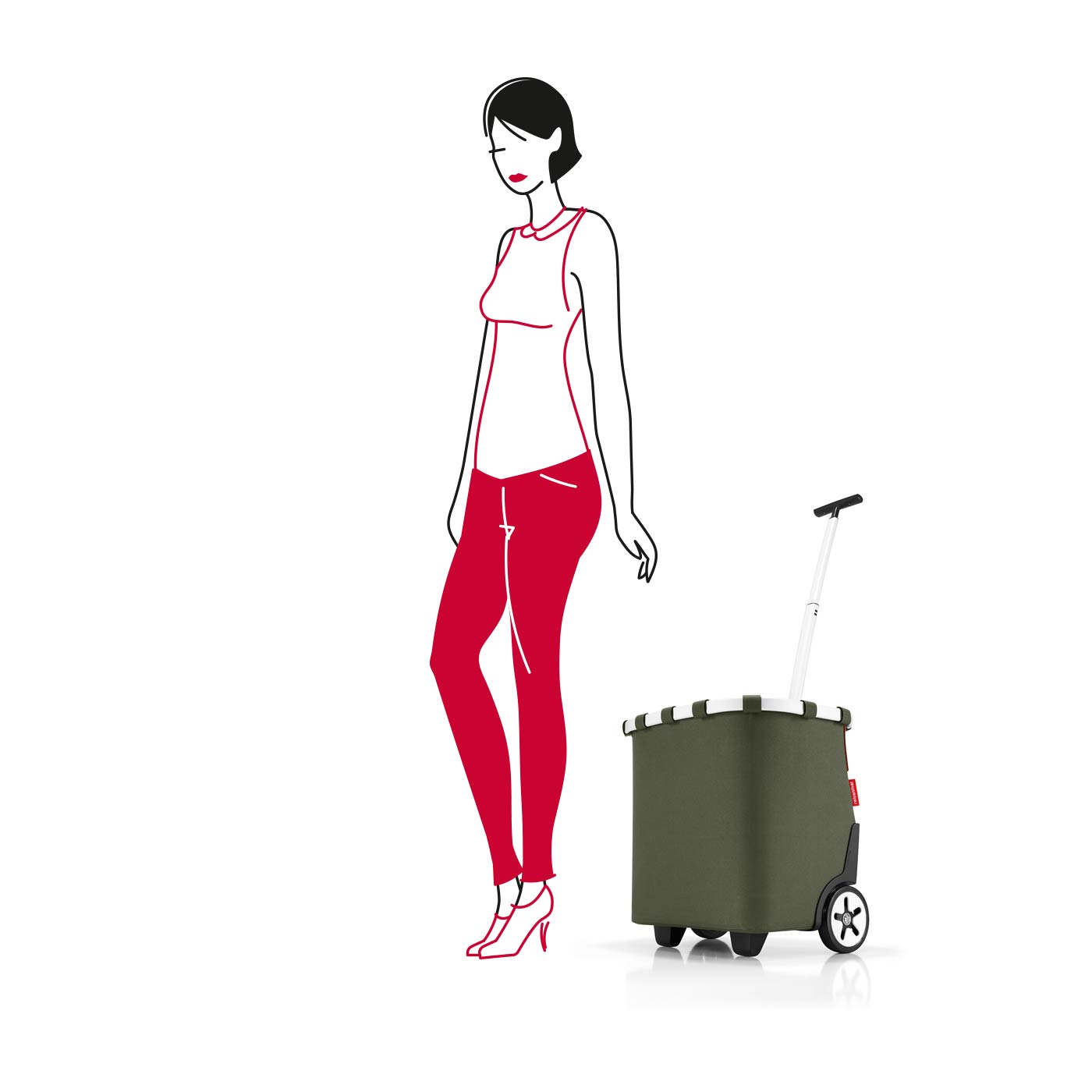 CARRELLINO DELLA SPESA CARRYCRUISER URBAN FOREST