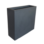 CASSETTA FIORIERA ALTA 65CM ANTRACITE "FENICE"