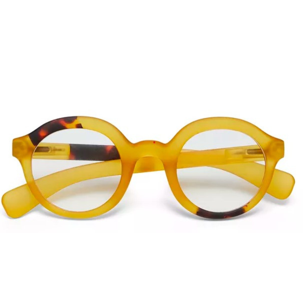OCCHIALE DA LETTURA MODELLO LAURO COLORE GIALLO GRAD. +2.00 OKKIA
