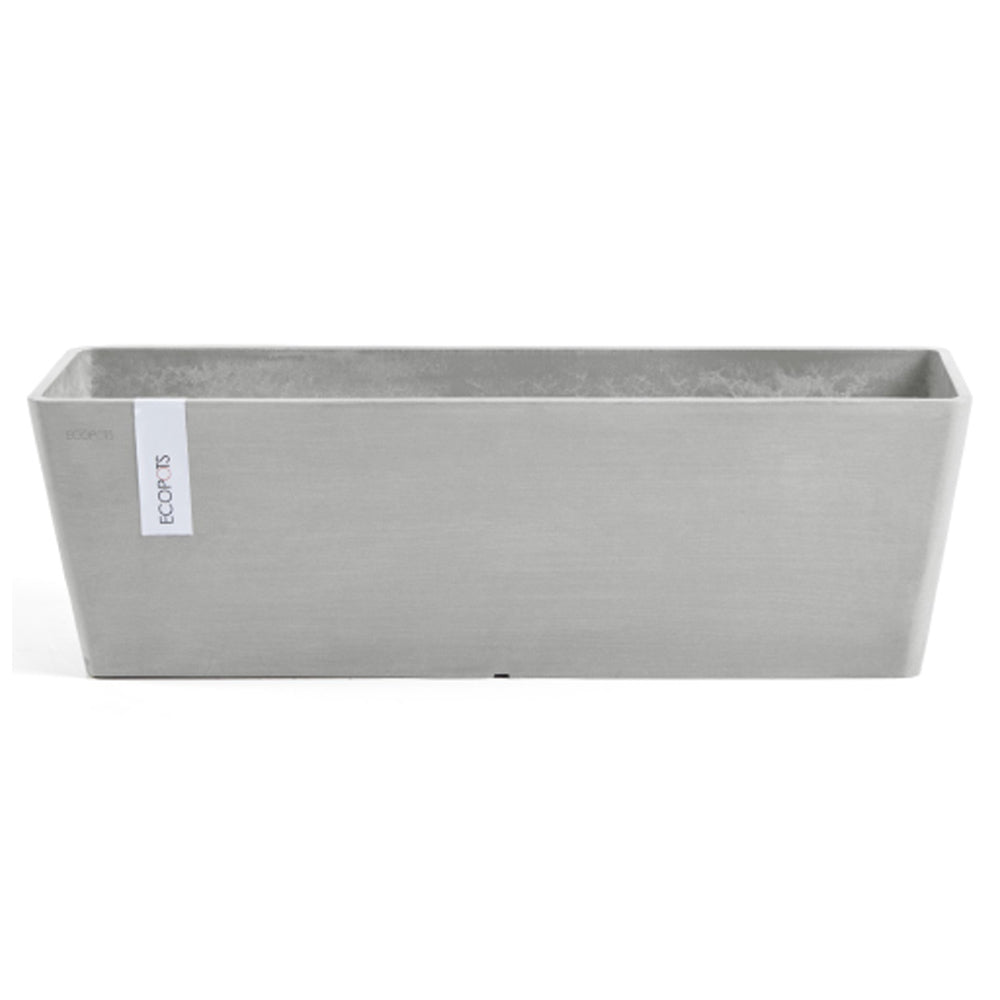 CASSETTA RETTANGOLARE BRUGES L45XP17XH17CM BIANCO/GRIGIO