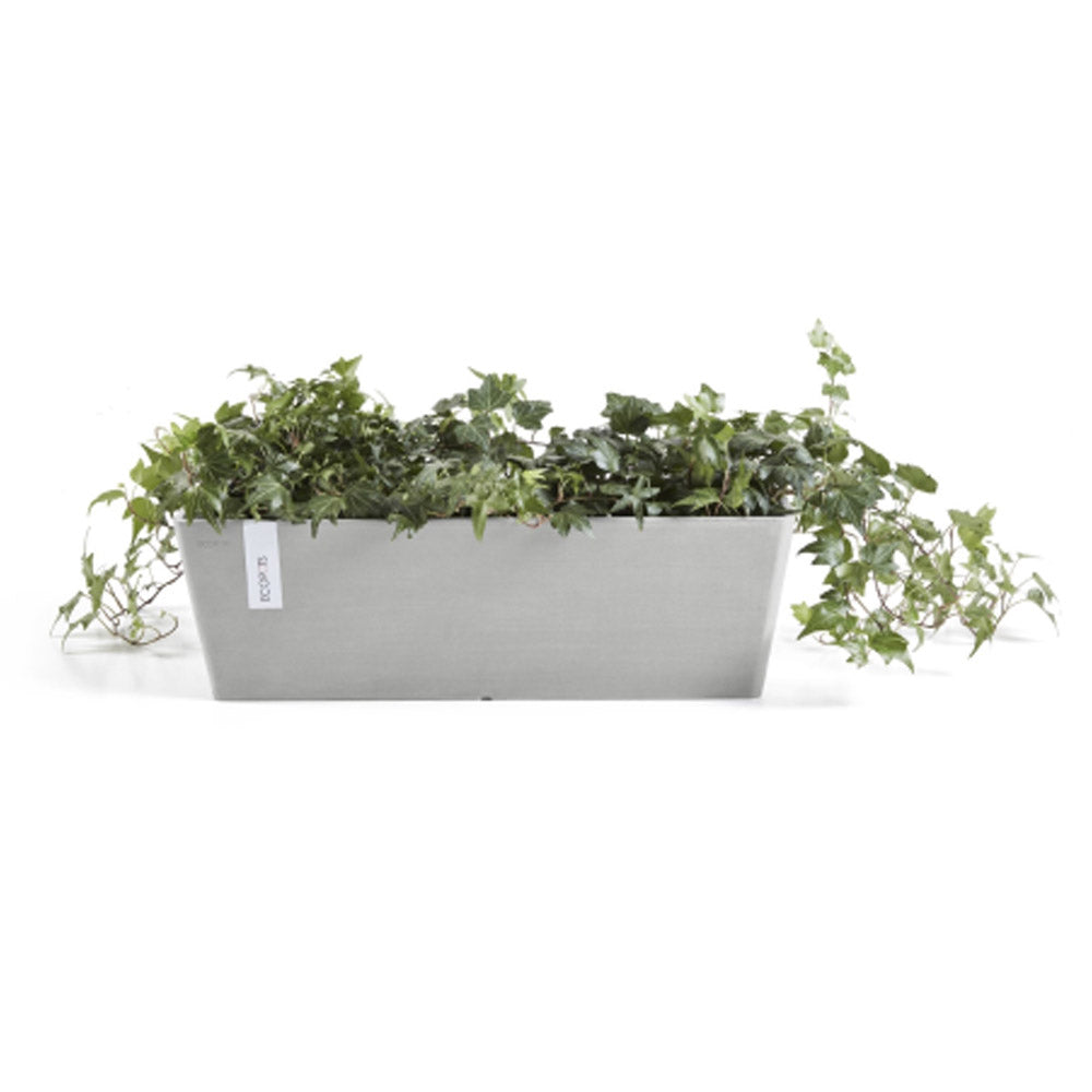 CASSETTA RETTANGOLARE BRUGES L45XP17XH17CM BIANCO/GRIGIO