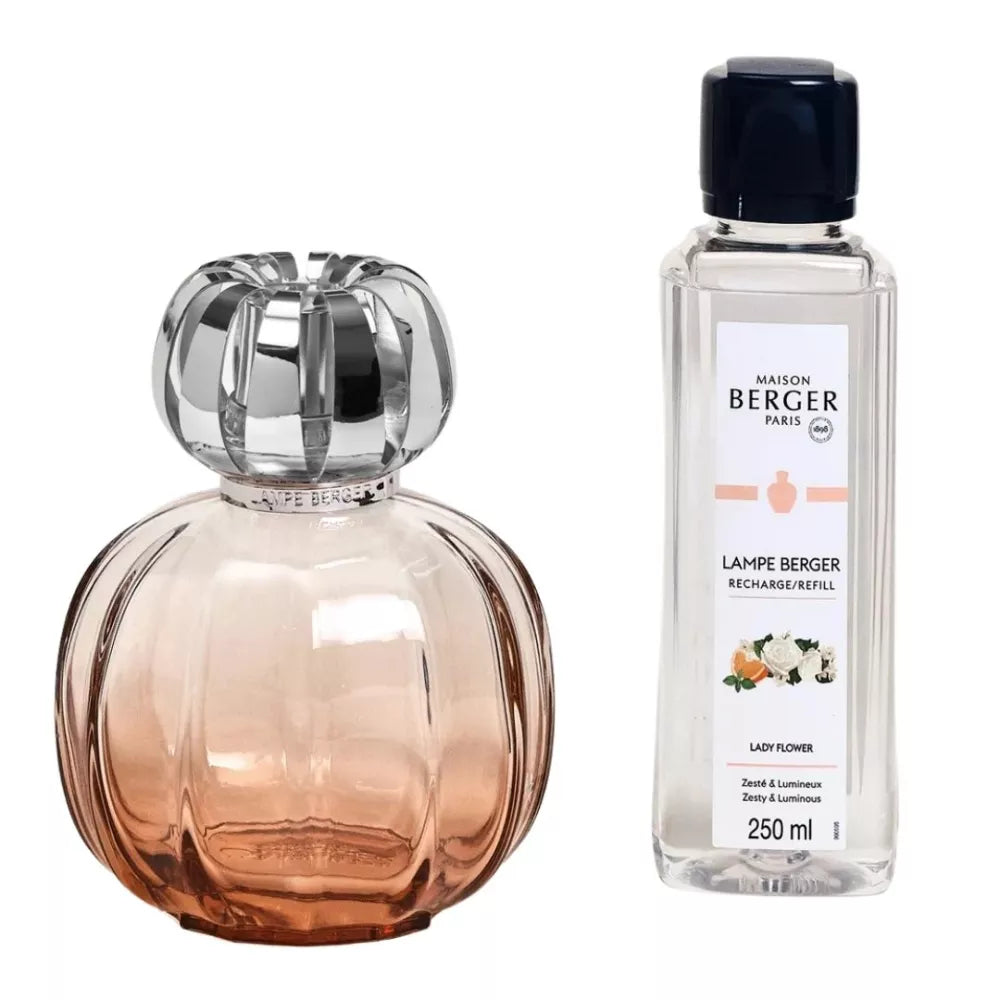 Lampada Catalitica Corali Rose 10x10xh12.8cm 250ml Lady Flower Maison Berger