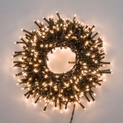 LUCI DI NATALE CATENA, 9,1MT, 432 MINILED D6, BIANCO CALDO