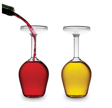 BICCHIERE DA VINO CAPOVOLTO 750 ML