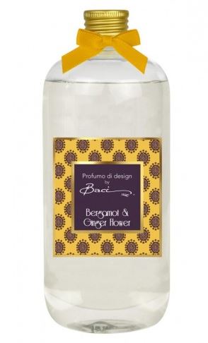 PROFUMO PER DIFFUSORE 500ML - BERGAMOT & GINGER FLOWER